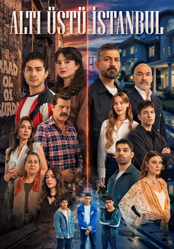 Altı Üstü İstanbul dizisinin ATV resmi afişi